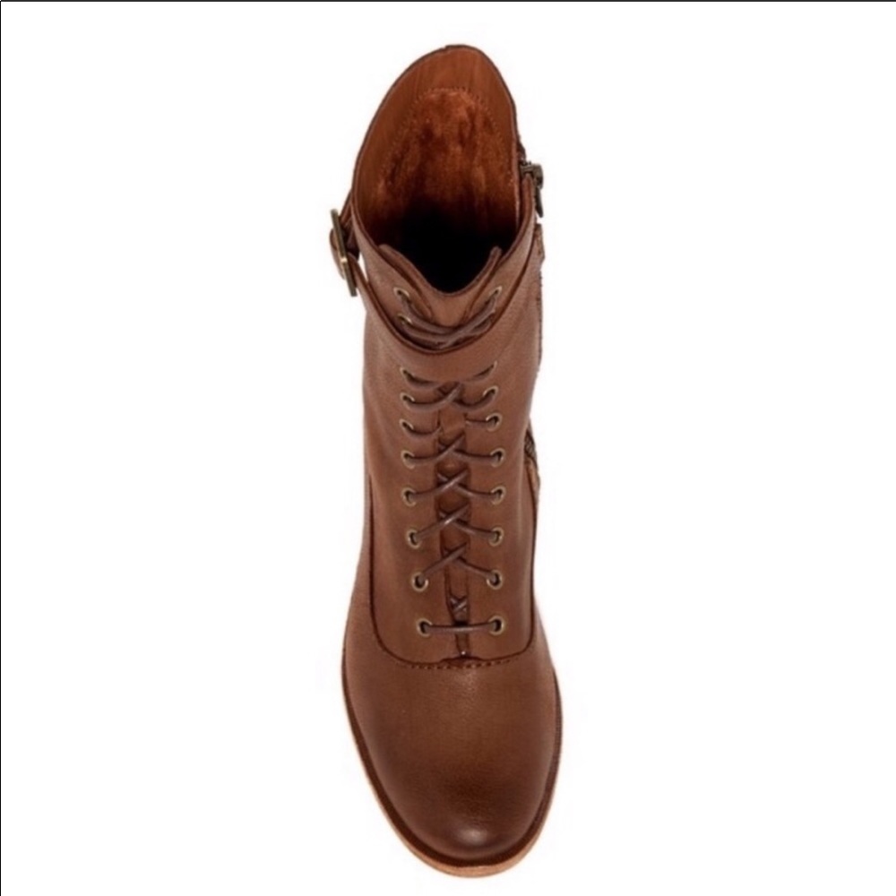NWT Kork-Ease Mona Lace-Up Combat Boot Shoes - Picture 9 of 9
